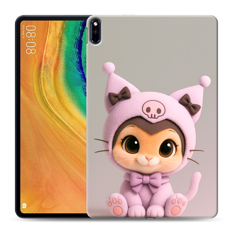 Силиконовый чехол на Huawei MatePad Pro с принтом Куроми Kuromi Силиконовый чехол на Huawei MatePad Pro с принтом Куроми Kuromi