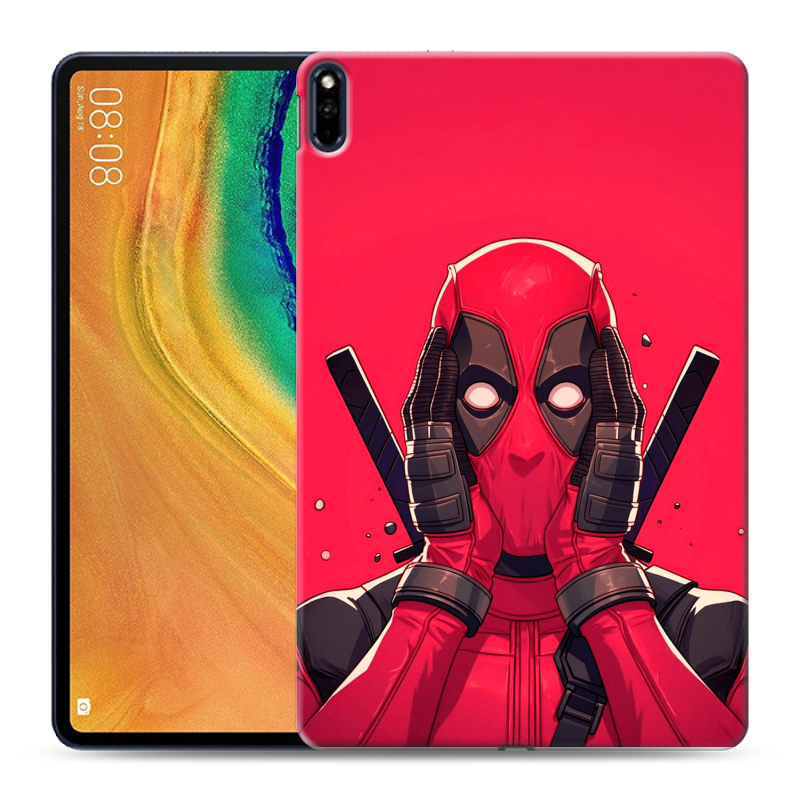 Силиконовый чехол на Huawei MatePad Pro с принтом Дедпул Deadpool Силиконовый чехол на Huawei MatePad Pro с принтом Дедпул Deadpool