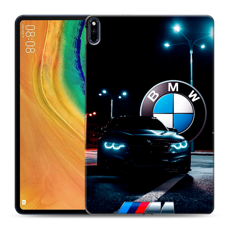 Силиконовый чехол на Huawei MatePad Pro с принтом БМВ BMW Силиконовый чехол на Huawei MatePad Pro с принтом БМВ BMW