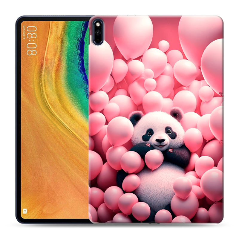 Силиконовый чехол на Huawei MatePad Pro с принтом Панда Силиконовый чехол на Huawei MatePad Pro с принтом Панда