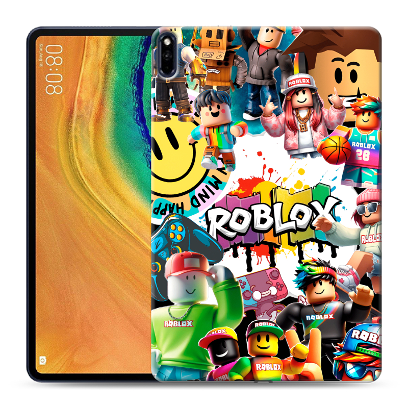 Силиконовый чехол на Huawei MatePad Pro с принтом Roblox Роблокс Силиконовый чехол на Huawei MatePad Pro с принтом Roblox Роблокс