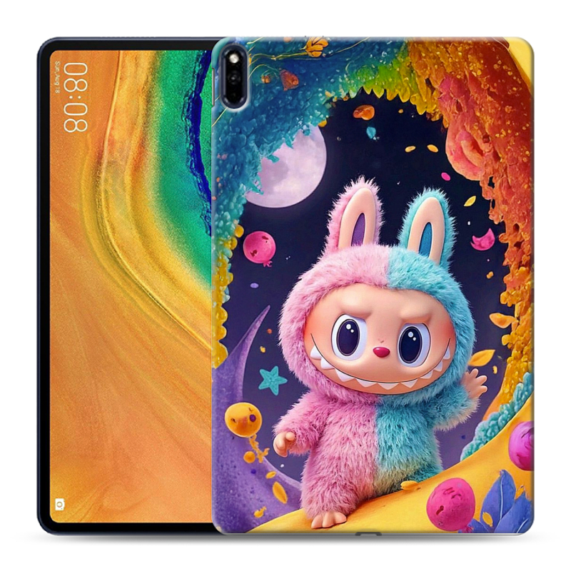 Силиконовый чехол на Huawei MatePad Pro с принтом Labubu Лабубу Силиконовый чехол на Huawei MatePad Pro с принтом Labubu Лабубу
