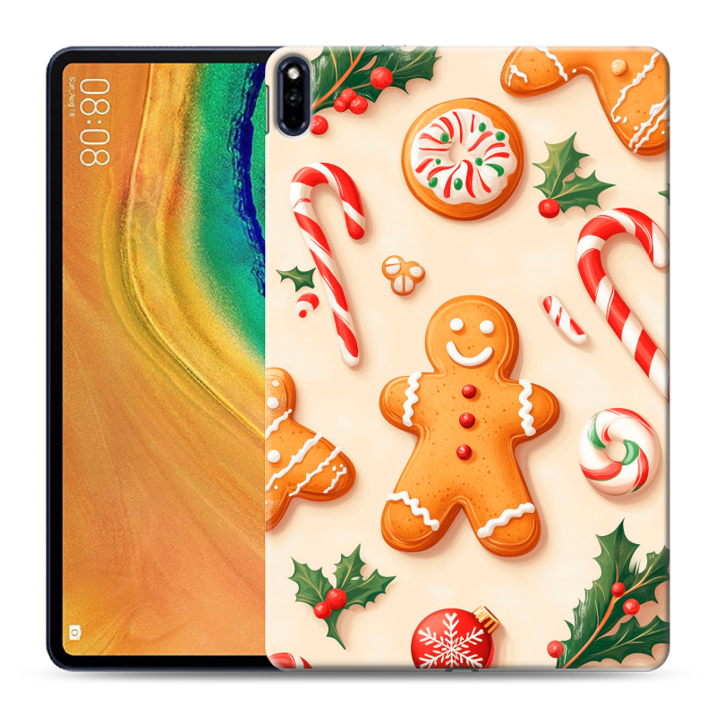 Силиконовый чехол на Huawei MatePad Pro с принтом Новый год Силиконовый чехол на Huawei MatePad Pro с принтом Новый год