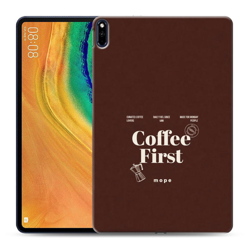 Силиконовый противоударный чехол на Huawei MatePad Pro с принтом женский Силиконовый противоударный чехол на Huawei MatePad Pro с принтом женский