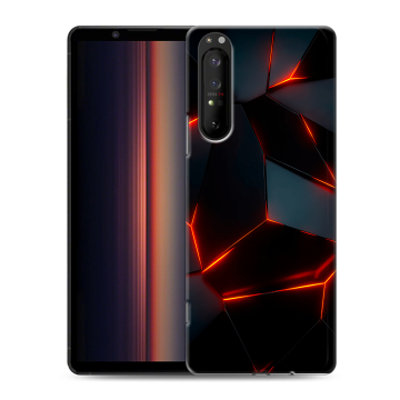 Силиконовый чехол на Sony Xperia 1 II с принтом Яркие абстракции Силиконовый чехол на Sony Xperia 1 II с принтом Яркие абстракции