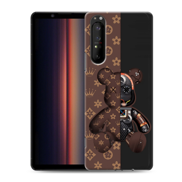 Силиконовый чехол на Sony Xperia 1 II с принтом Луи робот