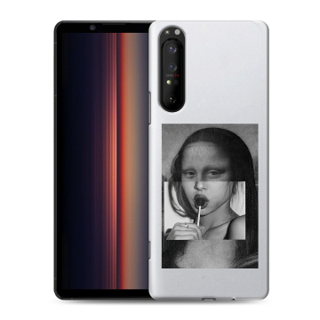 Силиконовый чехол на Sony Xperia 1 II с принтом Мона Лиза