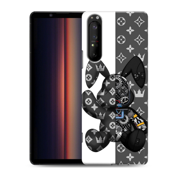 Силиконовый чехол на Sony Xperia 1 II с принтом Луи робот