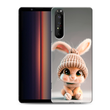 Силиконовый чехол на Sony Xperia 1 II с принтом Кролик Силиконовый чехол на Sony Xperia 1 II с принтом Кролик