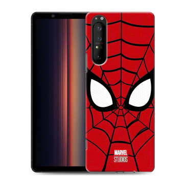 Силиконовый чехол на Sony Xperia 1 II с принтом человек паук spiderman Силиконовый чехол на Sony Xperia 1 II с принтом человек паук spiderman