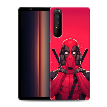 Силиконовый чехол на Sony Xperia 1 II с принтом Дедпул Deadpool Силиконовый чехол на Sony Xperia 1 II с принтом Дедпул Deadpool
