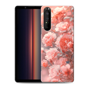 Силиконовый чехол на Sony Xperia 1 II с принтом Розы цветы