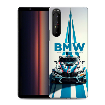 Силиконовый чехол на Sony Xperia 1 II с принтом БМВ BMW