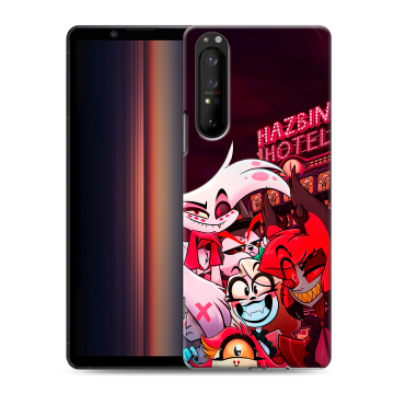 Силиконовый чехол на Sony Xperia 1 II с принтом Hazbin Hotel Отель Хазбин