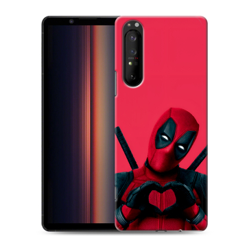 Силиконовый чехол на Sony Xperia 1 II с принтом Дедпул Deadpool Силиконовый чехол на Sony Xperia 1 II с принтом Дедпул Deadpool