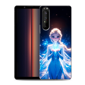 Силиконовый чехол на Sony Xperia 1 II с принтом Холодное сердце Frozen