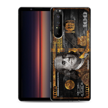 Силиконовый чехол на Sony Xperia 1 II с принтом Доллар деньги