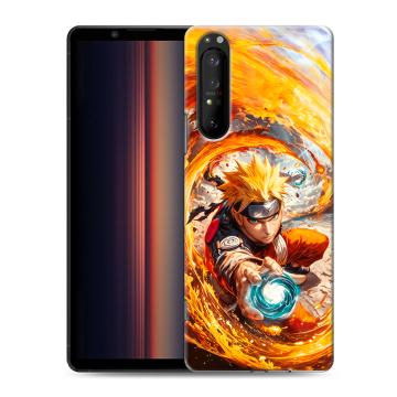 Силиконовый чехол на Sony Xperia 1 II с принтом Аниме Наруто Naruto