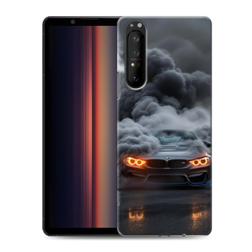 Силиконовый чехол на Sony Xperia 1 II с принтом BMW БМВ Силиконовый чехол на Sony Xperia 1 II с принтом BMW БМВ