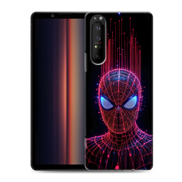 Силиконовый чехол на Sony Xperia 1 II с принтом Spiderman Человек паук
