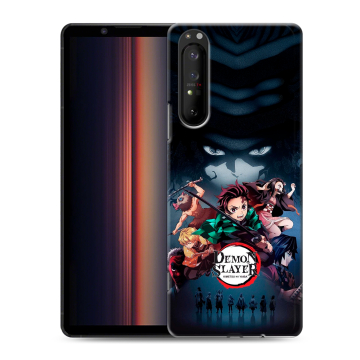 Силиконовый чехол на Sony Xperia 1 II с принтом Demon Slayer Клинок рассекающий демонов Силиконовый чехол на Sony Xperia 1 II с принтом Demon Slayer Клинок рассекающий демонов