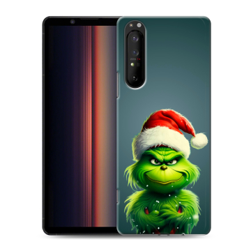 Силиконовый чехол на Sony Xperia 1 II с принтом Новый год Силиконовый чехол на Sony Xperia 1 II с принтом Новый год