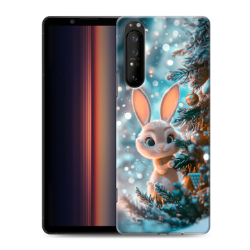Силиконовый чехол на Sony Xperia 1 II с принтом Новый год Силиконовый чехол на Sony Xperia 1 II с принтом Новый год