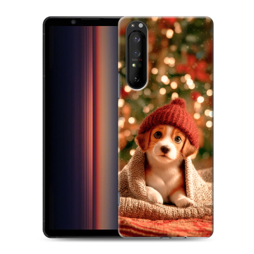Силиконовый чехол на Sony Xperia 1 II с принтом Новый год Силиконовый чехол на Sony Xperia 1 II с принтом Новый год
