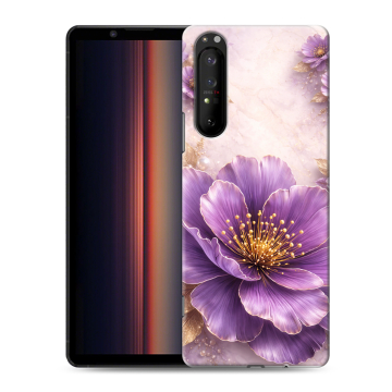 Силиконовый чехол на Sony Xperia 1 II с принтом женский