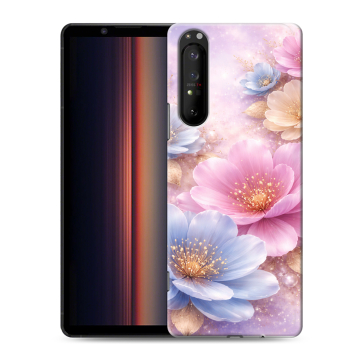 Силиконовый чехол на Sony Xperia 1 II с принтом женский