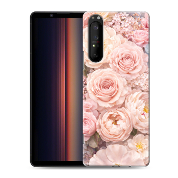 Силиконовый чехол на Sony Xperia 1 II с принтом женский