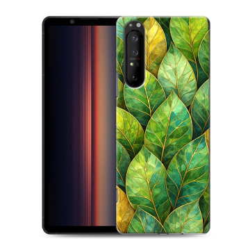 Силиконовый чехол на Sony Xperia 1 II с принтом женский