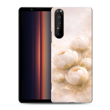 Силиконовый чехол на Sony Xperia 1 II с принтом женский