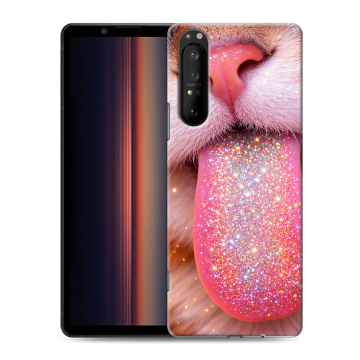 Силиконовый чехол на Sony Xperia 1 II с принтом для девочек