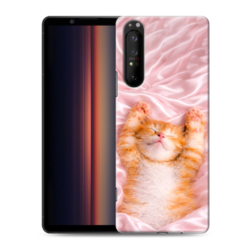 Силиконовый чехол на Sony Xperia 1 II с принтом женский