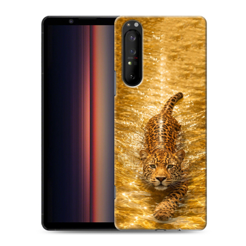 Силиконовый чехол на Sony Xperia 1 II с принтом женский