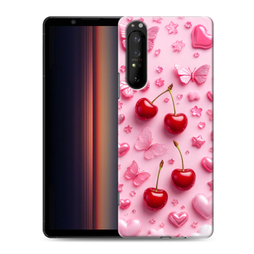 Силиконовый чехол на Sony Xperia 1 II с принтом для девочек