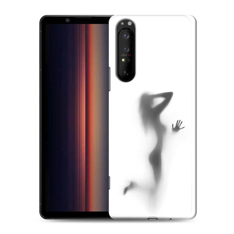 Пластиковый чехол на Sony Xperia 1 II с принтом Силуэт Пластиковый чехол на Sony Xperia 1 II с принтом Силуэт