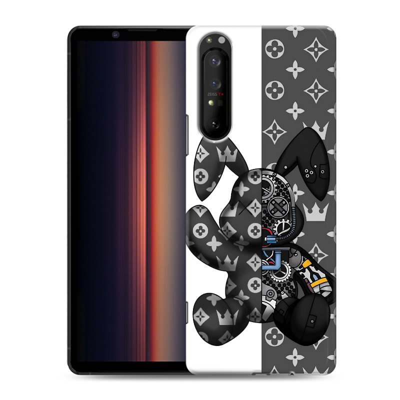 Силиконовый чехол на Sony Xperia 1 II с принтом Луи робот Силиконовый чехол на Sony Xperia 1 II с принтом Луи робот