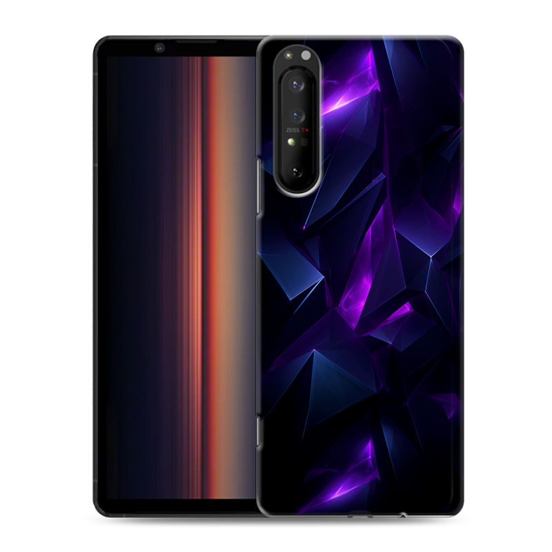 Силиконовый чехол на Sony Xperia 1 II с принтом Абстракиция Силиконовый чехол на Sony Xperia 1 II с принтом Абстракиция