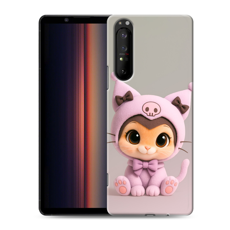 Силиконовый чехол на Sony Xperia 1 II с принтом Куроми Kuromi Силиконовый чехол на Sony Xperia 1 II с принтом Куроми Kuromi