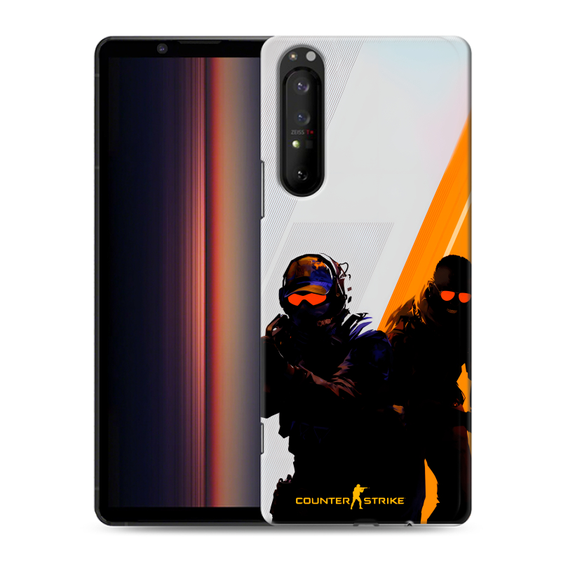 Силиконовый чехол на Sony Xperia 1 II с принтом Контер страйк Counter strike Силиконовый чехол на Sony Xperia 1 II с принтом Контер страйк Counter strike