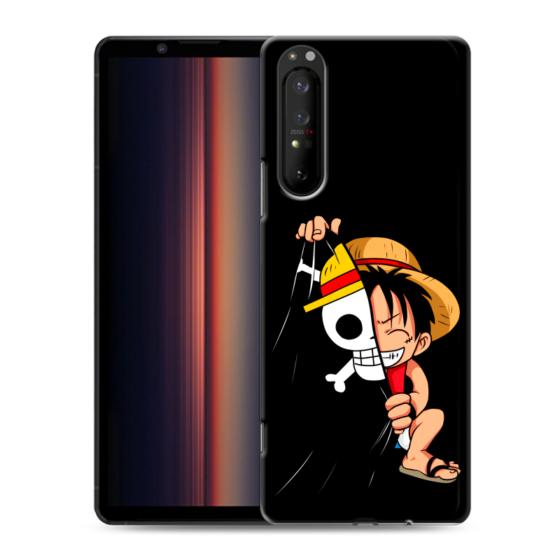 Силиконовый противоударный чехол на Sony Xperia 1 II с принтом One Piece Ван Пис Силиконовый противоударный чехол на Sony Xperia 1 II с принтом One Piece Ван Пис