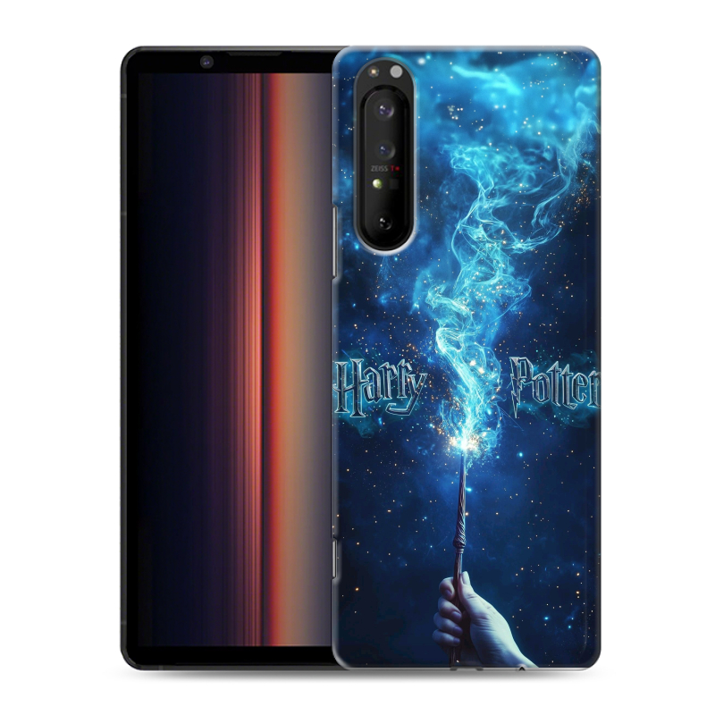 Силиконовый противоударный чехол на Sony Xperia 1 II с принтом Harry Potter Гарри Поттер Силиконовый противоударный чехол на Sony Xperia 1 II с принтом Harry Potter Гарри Поттер