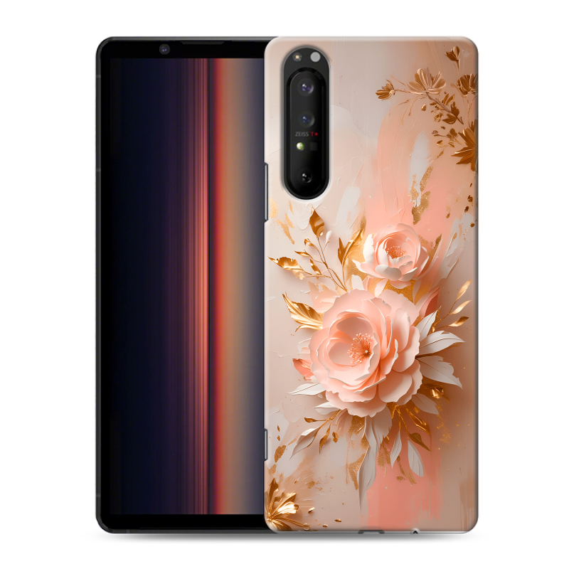 Пластиковый чехол на Sony Xperia 1 II с принтом женский Пластиковый чехол на Sony Xperia 1 II с принтом женский