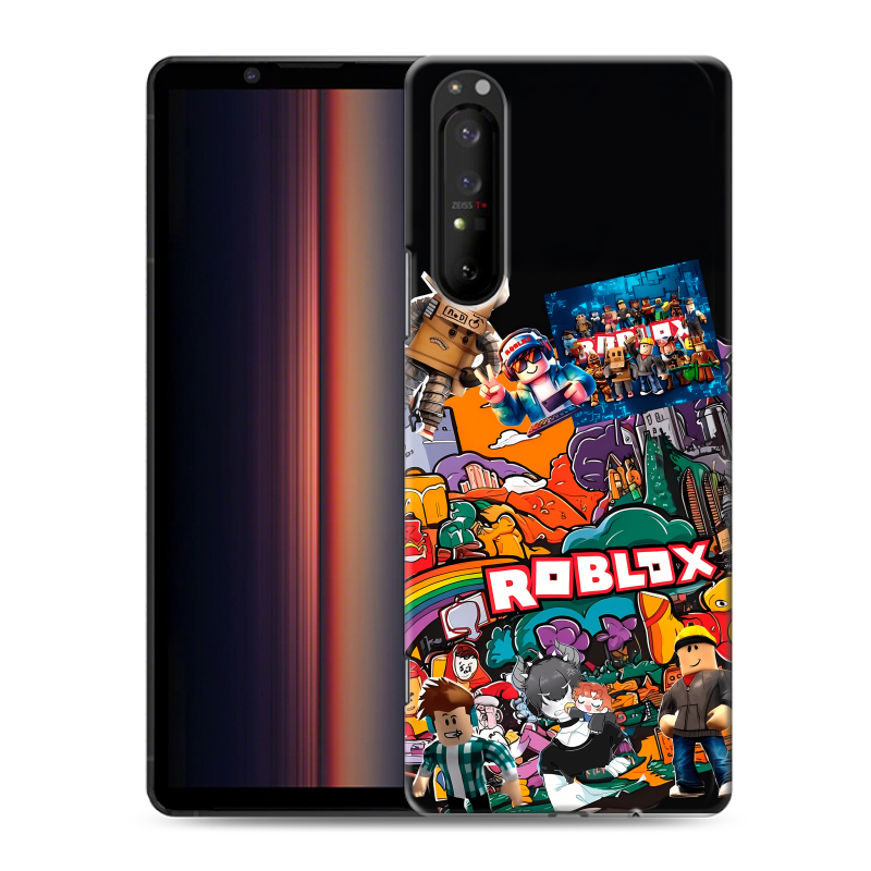Пластиковый чехол на Sony Xperia 1 II с принтом Roblox Роблокс Пластиковый чехол на Sony Xperia 1 II с принтом Roblox Роблокс