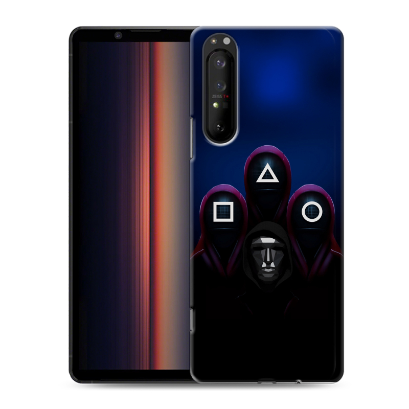 Силиконовый чехол на Sony Xperia 1 II с принтом Игра Кальмара Силиконовый чехол на Sony Xperia 1 II с принтом Игра Кальмара