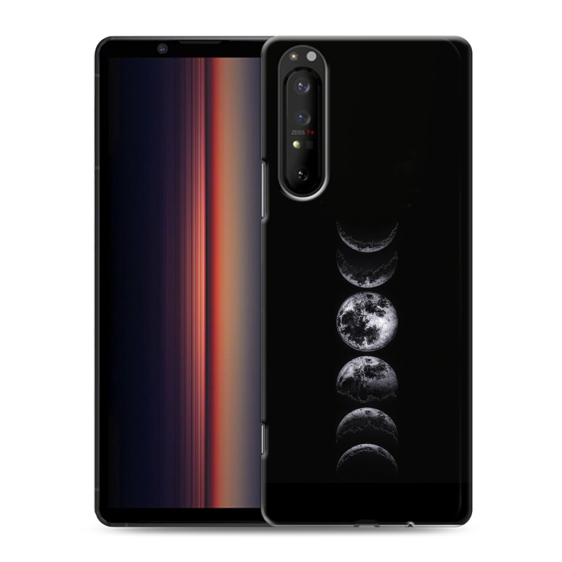 Силиконовый противоударный чехол на Sony Xperia 1 II с принтом женский Силиконовый противоударный чехол на Sony Xperia 1 II с принтом женский