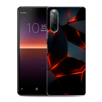 Силиконовый чехол на Sony Xperia 10 II с принтом Яркие абстракции Силиконовый чехол на Sony Xperia 10 II с принтом Яркие абстракции