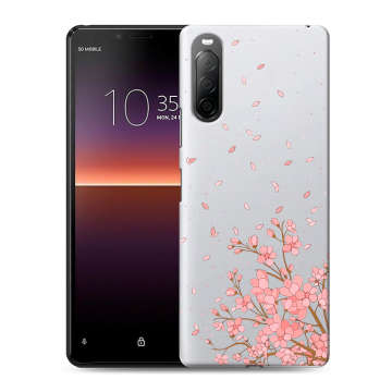 Силиконовый чехол на Sony Xperia 10 II с принтом Ветка сакуры Силиконовый чехол на Sony Xperia 10 II с принтом Ветка сакуры